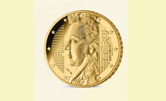 Pièce de monnaie Marie Curie